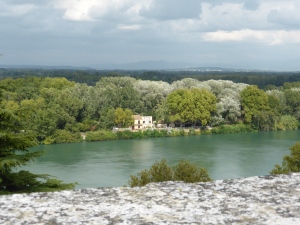 The Rhône River flows from Lake Geneva to the Mediterranean Sea!