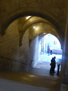 L'Escalier d'Honneur, leading up to the Grande Chapelle